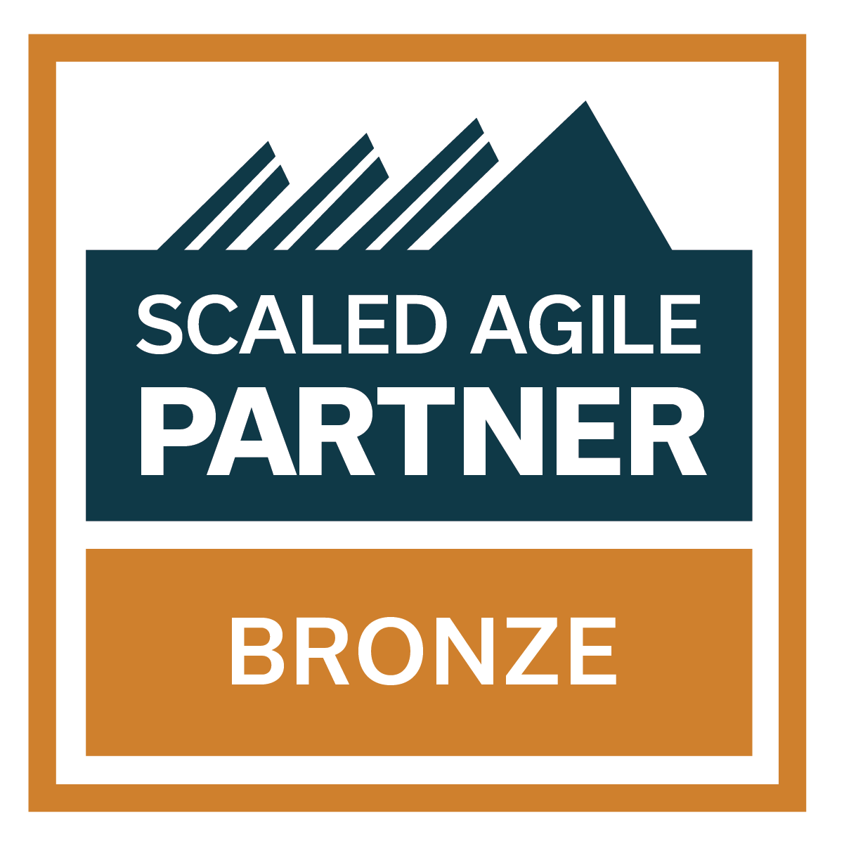 Scaled Agile Bronze Transformation Partner badge